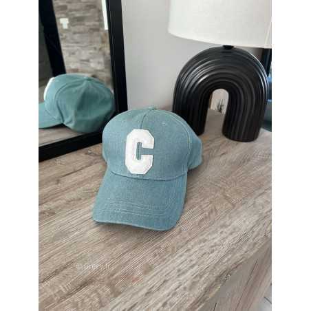 casquette baseball C denim jean