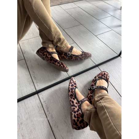 Ballerine leopard best sale