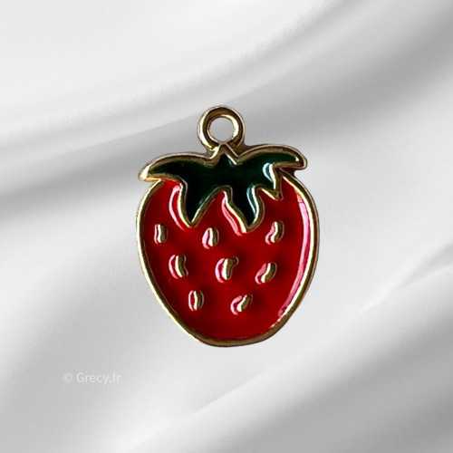 Charm fraise 1,5cm