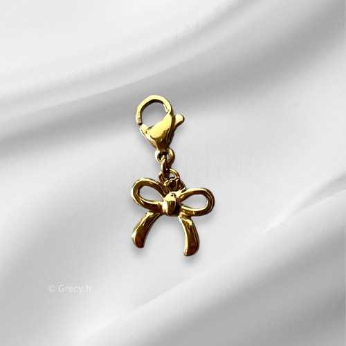 Charm noeud mousqueton interchangeable 1,3cm