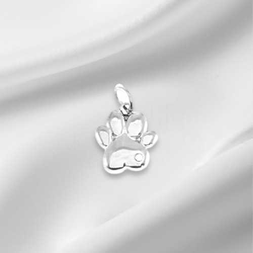 Charm petite patte animal 1,3cm argenté